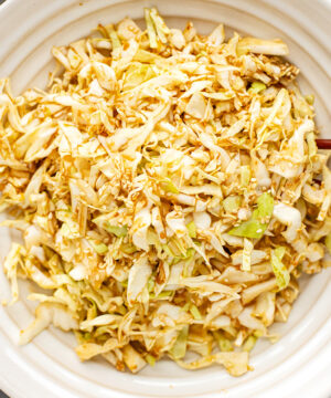 Japanese cabbage salad