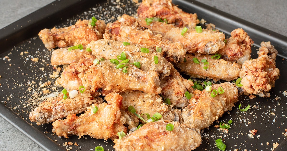 Salt And Pepper Chicken Wings