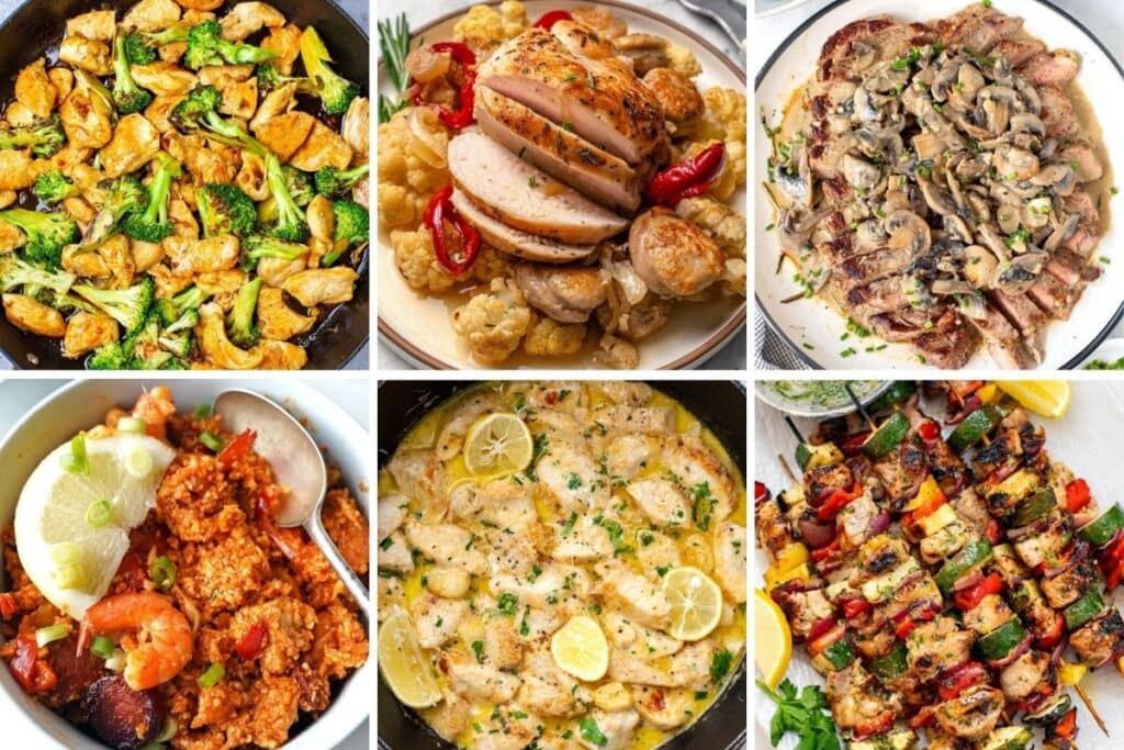 40 Low Carb Dinner Recipes