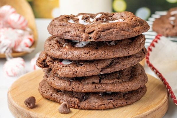Chocolate Peppermint Cookies