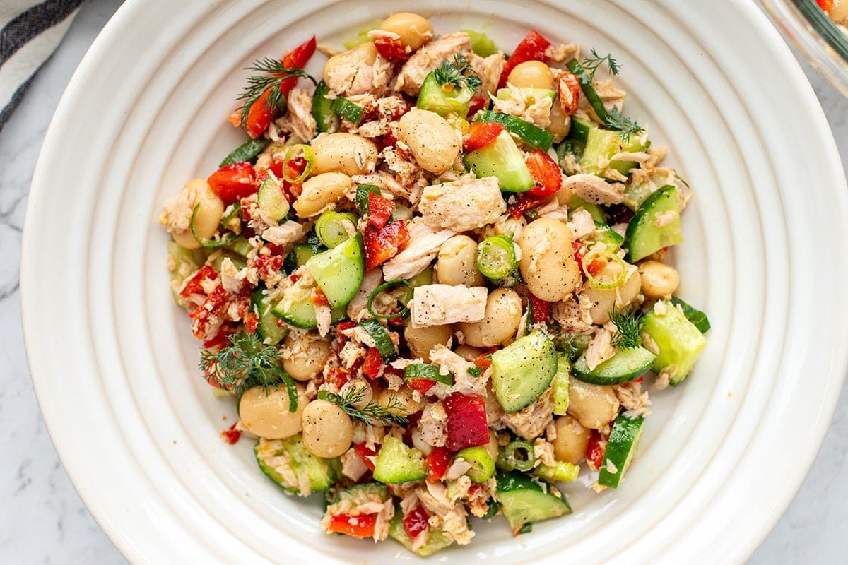 Tuna White Bean Salad