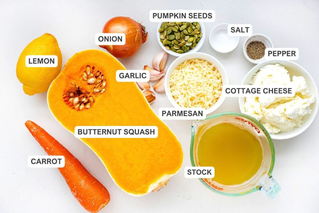 High-Protein Butternut Squash Soup
