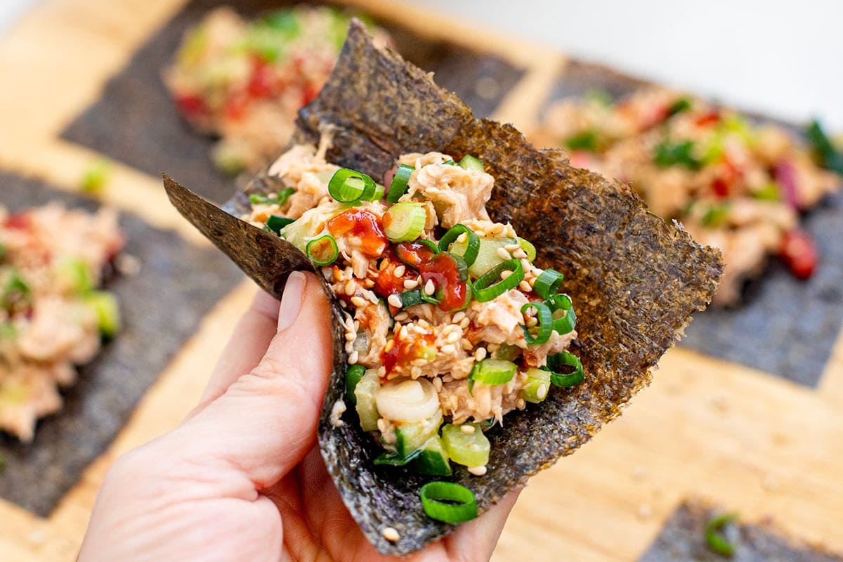 Spicy Tuna Salad Bites