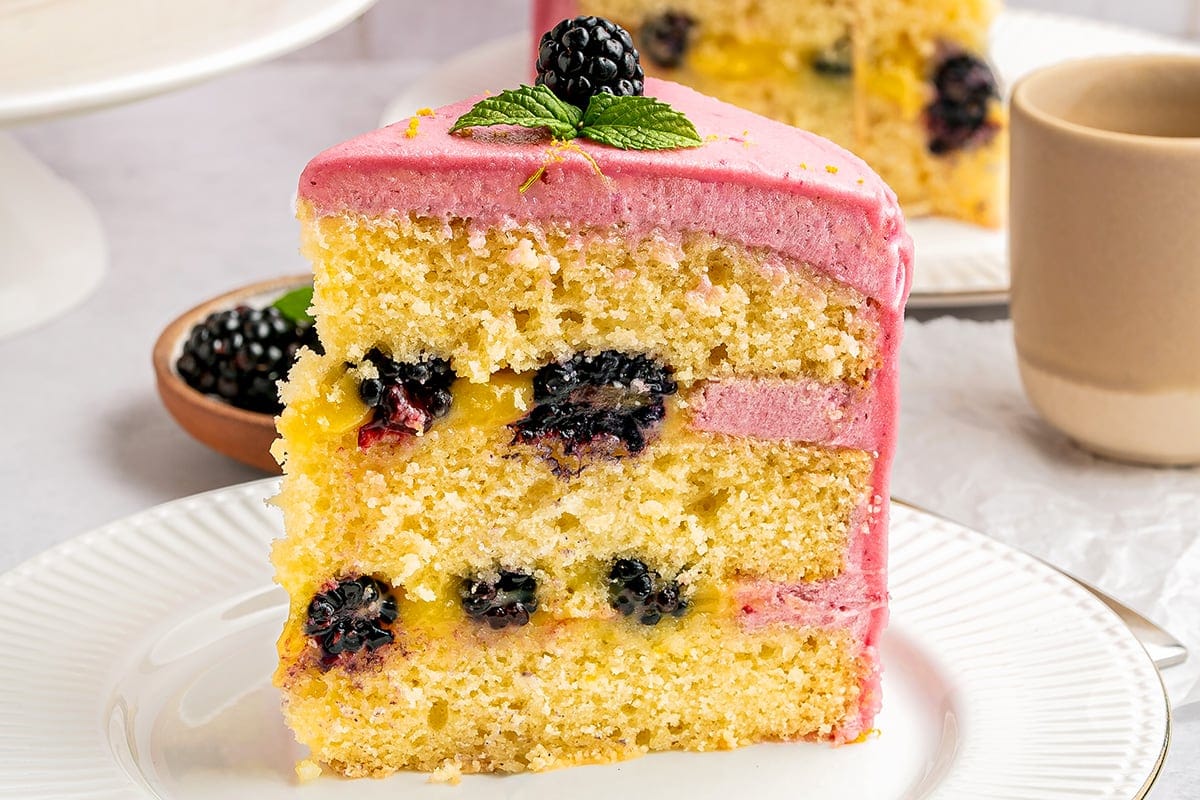 Lemon Blackberry Cake