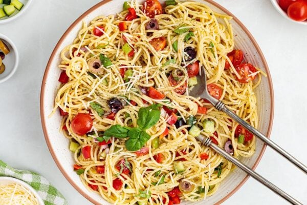 Cold Spaghetti Pasta Salad