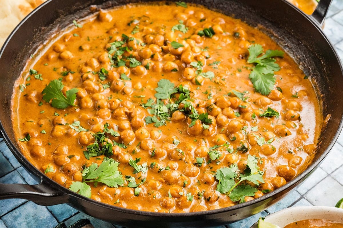 Coconut Butter Chickpeas
