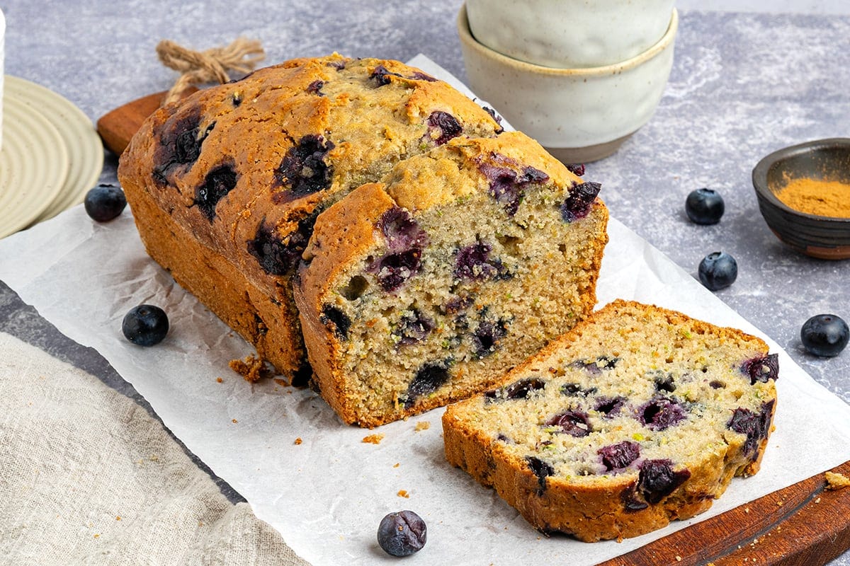 Blueberry Zucchini Bread