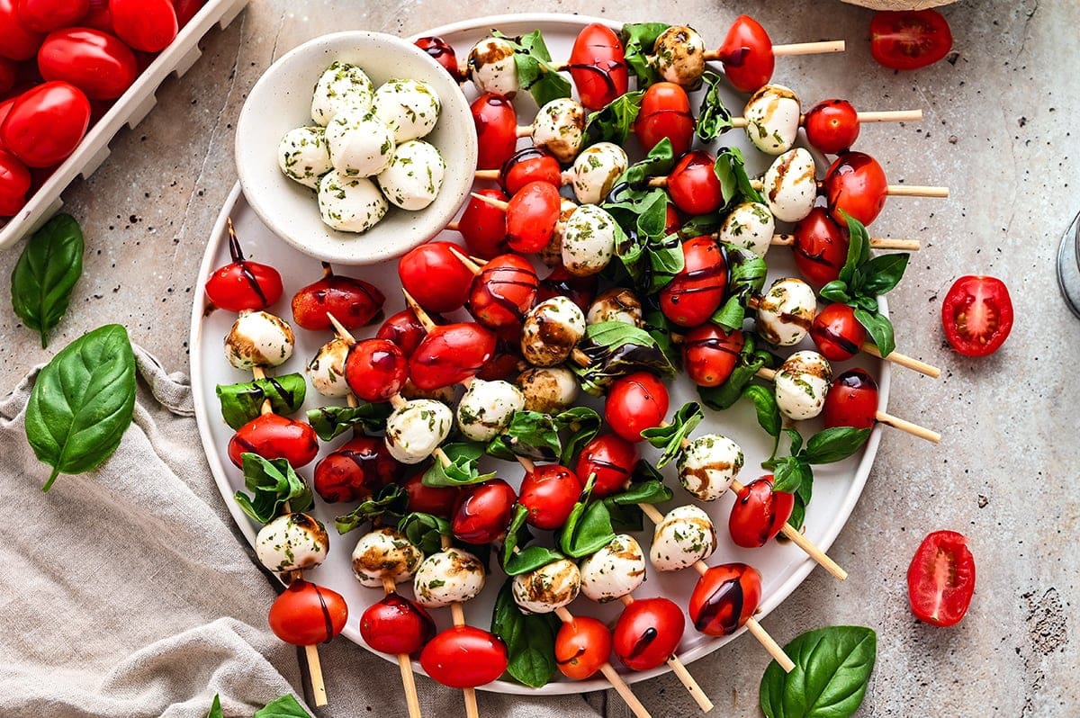 Caprese Salad Skewers