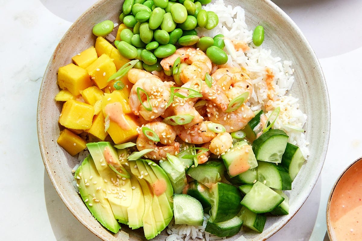 Shrimp Poke Bowl