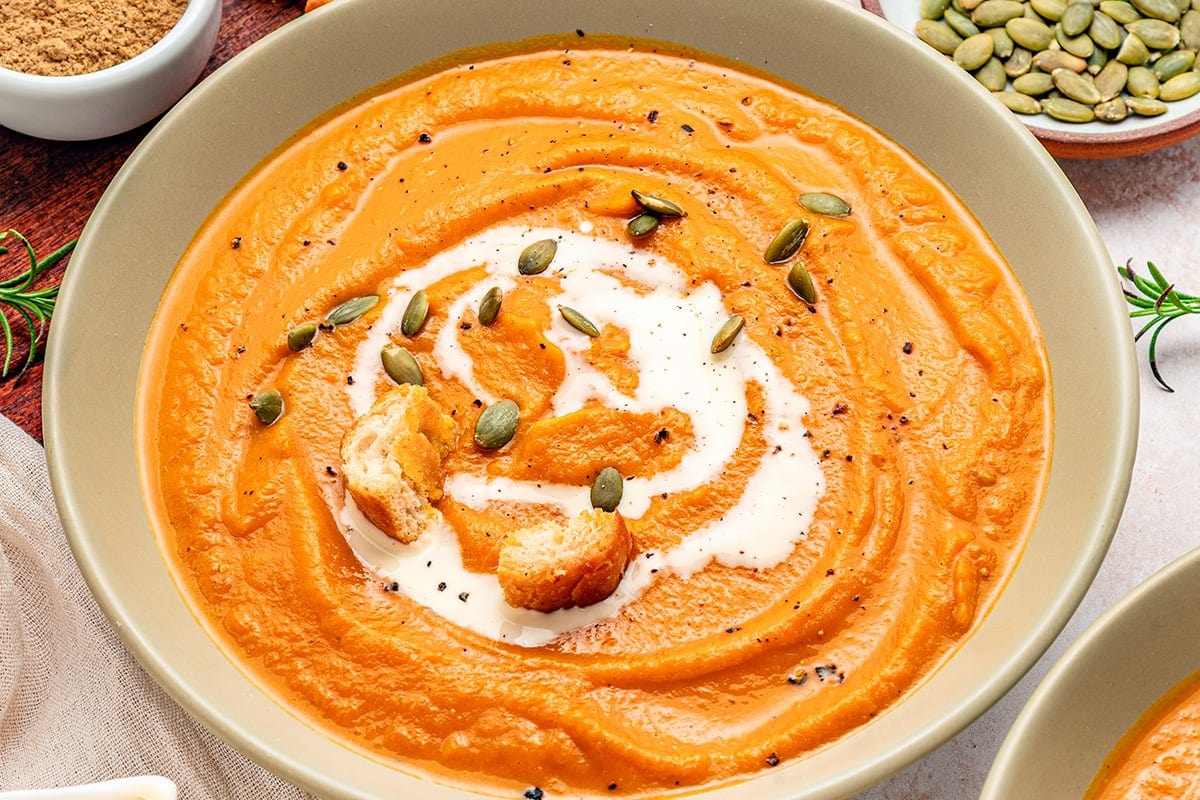 Carrot Butternut Squash Soup