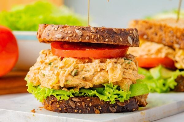 Healthy Chicken Salad Sandwich